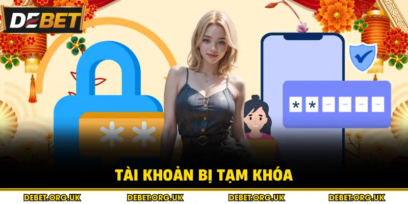 Tài khoản bị tạm khóa