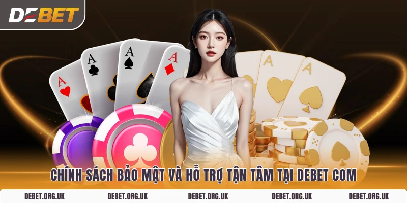 Chính sách bảo mật và hỗ trợ tận tâm tại DEBET com